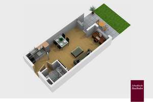 Nahe Killesberg | Attraktive 1 Zimmer-Studio-Wohnung mit Garten und Terrasse in bevorzugter Lage +++ – Am Kräherwald 153, 70193 Kräherwald, Stuttgart – Vorschaubild 21