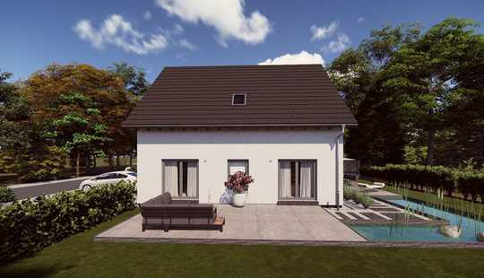 Bild von MODERN UND KOMFORTABEL WOHNEN UNTER EINEM DACH - 2 Wohnungen - Malervorbereitet - inkl. Grundstück