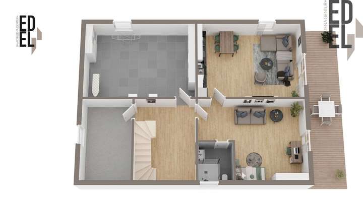 Keller mit Einliegerwohnung