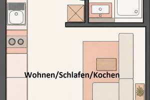 Kapitalanlage in Aachen: Vollmöbliertes Studentenappartement mit stabilem Vermietungskonzept – Die vollständige Adresse der Immobilie erhältst du vom Anbieter., 52072 Ponttor, Aachen – Vorschaubild 15