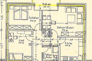 3-Zimmer-Wohnung mit Balkon in Bielefeld – Oelkerstraße 41, 33699 Stieghorst, Bielefeld – Vorschaubild 2