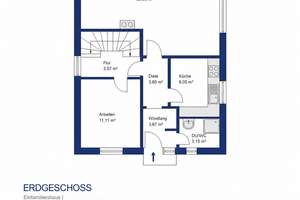 Grün, ruhig und großzügig, Einfamilienhaus mit Garten, zwei Terrassen und Kamin in Berlin,Wannsee – Johannes-Niemeyer-Weg -, 14109 Wannsee, Berlin – Vorschaubild 16