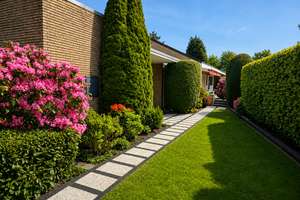 Exklusiver villenartiger Bungalow mit privater Wellnessoase und Künstler-Unikat in Krefeld-Verberg – Die vollständige Adresse der Immobilie erhältst du vom Anbieter., 47802 Verberg, Krefeld – Vorschaubild 6