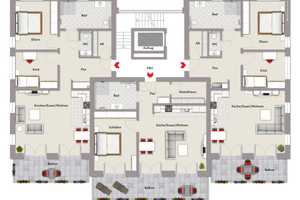 Moderne Neubauwohnung im neuen Wohnquartier in Heepen! – Bielefeld – Vorschaubild 7
