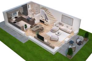 KfW 40 QNG H1 DOPPELHAUS MIT GROSSEM GARTEN - RUHIGE SÜDWESTLAGE - BEGEHRTE WOHNLAGE – Die vollständige Adresse der Immobilie erhältst du vom Anbieter., 70565 Höhenrand, Stuttgart – Vorschaubild 3