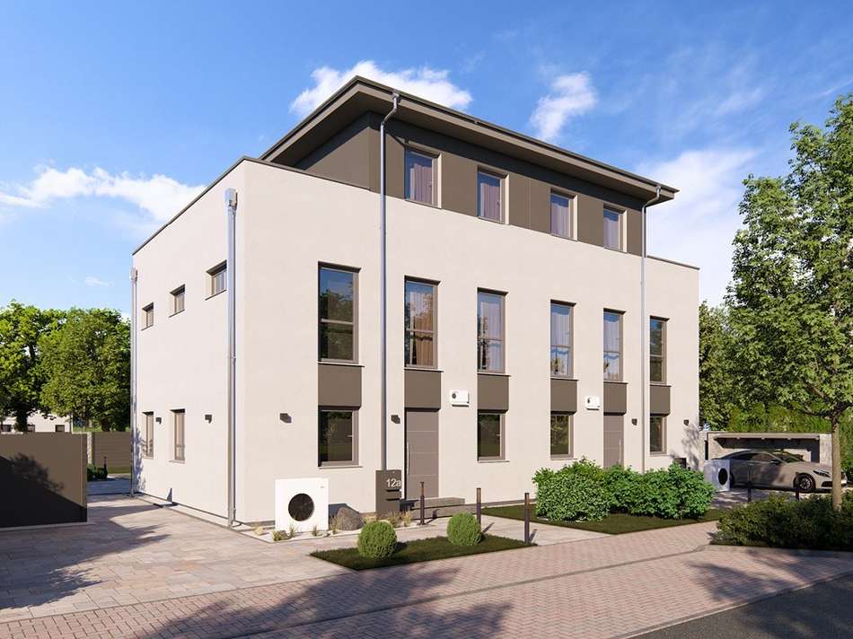 Modernes Stadthaus living