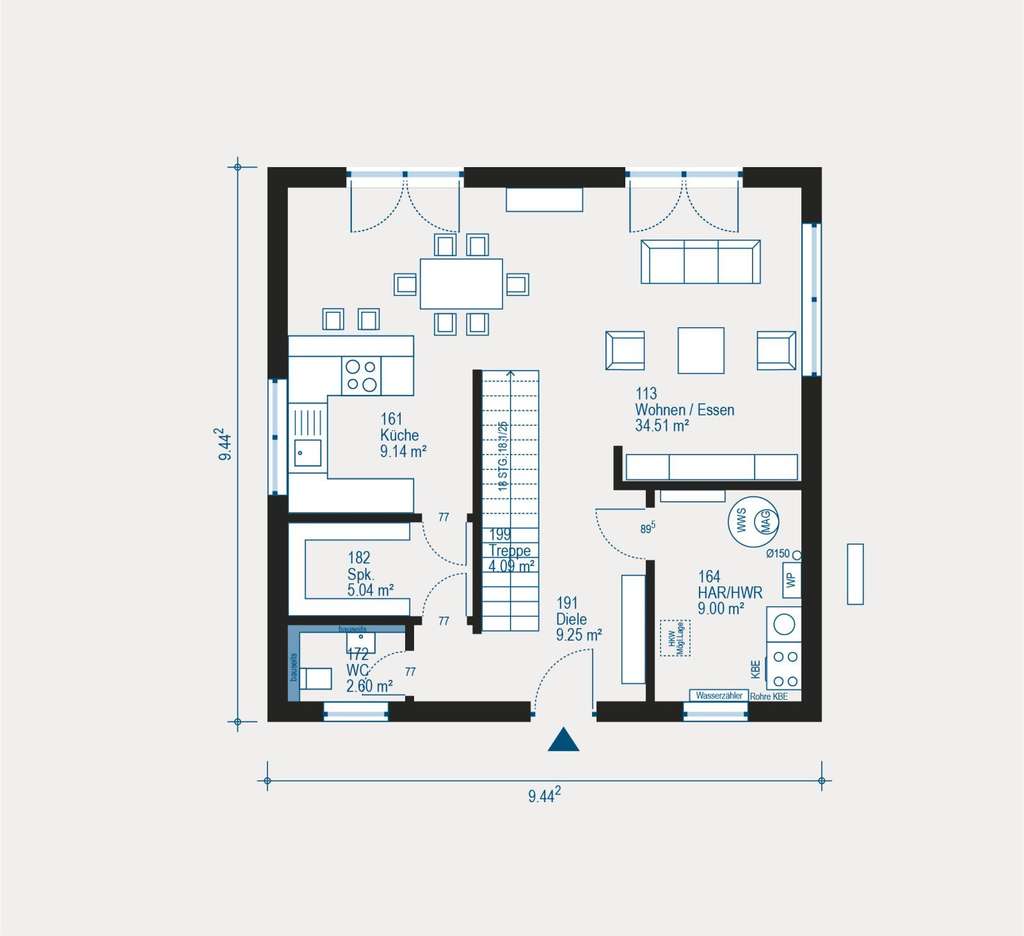 Immobilie in Hitzhofen - Familien(t)räume auf 146 m² - CASA MIA 4: Viel Platz, keine Kompromisse - Bild 3