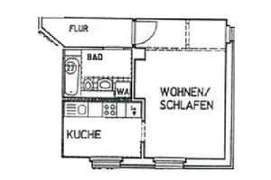Super Singlewohnung mit Einbauküche – Zeißstraße 83, 9131 Hilbersdorf, Chemnitz – Vorschaubild 4