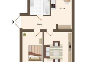 Sonnenberg * NEU renoviert * Sonnige 2 Zimmer * Balkon * frei – Körnerstraße 25, 9130 Sonnenberg, Chemnitz – Vorschaubild 19