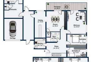 ZWEI WOHNEINHEITEN PLUS BUNGALOW MIT GARTEN UND POOL – Die vollständige Adresse der Immobilie erhältst du vom Anbieter., 38446 Nordsteimke, Wolfsburg – Vorschaubild 12