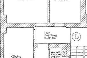 Schöne 2 Zi-Wohnung mit sep gr.Wohnküche, Duschbad, Laminatboden in der südl. Innenstadt – Bernhardystraße 47, 6110 Südliche Innenstadt, Halle (Saale) – Vorschaubild 4