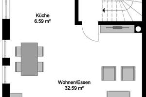 Idyllisch & Modern: Neubau-Doppelhaushälfte am Tor zur Chiemgauer Seenplatte – Die vollständige Adresse der Immobilie erhältst du vom Anbieter., 83119 Obing – Vorschaubild 8