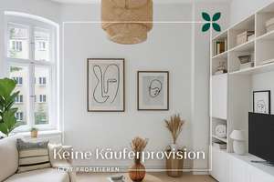 Attraktive Kaufgelegenheit, helle 2-Zimmer-Altbauwohnung  2. OG, 72 m², keine Käuferprovision – Alfred-Jung-Straße 4, 10367 Lichtenberg (Ortsteil), Berlin – Vorschaubild 1