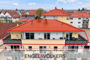 Neuwertiges Penthouse mit Kamin und Aufzug mit privatem Zugang!