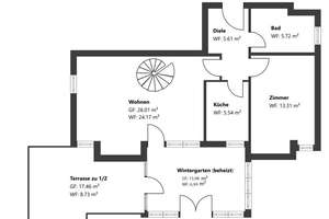 AIGNER - Domizil für Gartenliebhaber mit rund 140m² Wohn-/Nutzfläche und über 800m² Garten – Die vollständige Adresse der Immobilie erhältst du vom Anbieter., 81249 Lochhausen, München – Vorschaubild 11