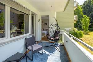 Möbliert:  Balkonwohnung mit Blick in den Gemeinschaftsgarten – Die vollständige Adresse der Immobilie erhältst du vom Anbieter., 81475 Fürstenried-West, München – Vorschaubild 13