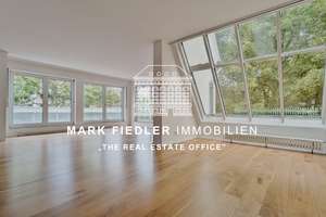 Palmengarten vor der Tür! 6,5-Zimmer-Maisonette mit Dachterrasse