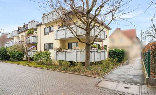 Kapitalanlage in Ditzingen: Vermietete Erdgeschosswohnung mit Balkon und TG-Stellplatz