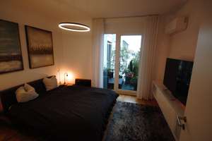 Exklusive moderne 3-Zimmer-Wohnung mit Design-Ambiente & Klimaanlage im Schlafzimmer – Moosbergstrasse 101, 64285 Bessungen, Darmstadt – Vorschaubild 5