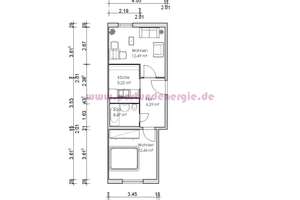 2-Raumwohnung im Neustädter Feld – Mechthildstraße 35, 39128 Neustädter Feld, Magdeburg – Vorschaubild 2
