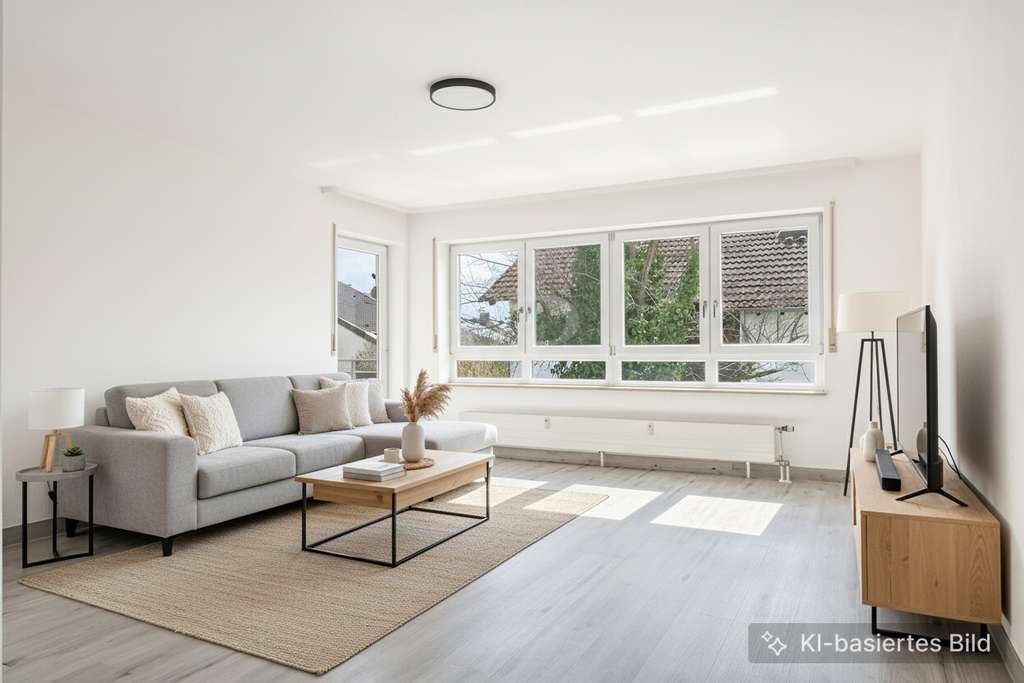 Immobilie in Renningen - Gut geschnittene 4-Zimmer-Wohnung, teilmodernisiert und mit zahlreichen Extras - Bild 1