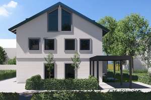 Das SiedlerDUO | Exklusive Südwest-DHH mit Garten in ruhiger Lage von Rosenheim-Oberwöhr – Siedlerweg 1b, 83026 Aising, Rosenheim – Vorschaubild 2
