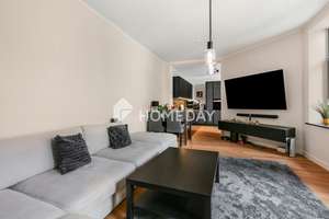 Modernes und stilvolles Wohnen in Stadtfeld Ost: möblierte 3-Zi.-Wohnung mit Balkon & Loggia