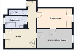 Aufgepasst! Traumhafte 3 Zimmer Maisonette Wohnung über den Dächern von Nürnberg – Die vollständige Adresse der Immobilie erhältst du vom Anbieter., 90439 St. Leonhard, Nürnberg – Vorschaubild 8