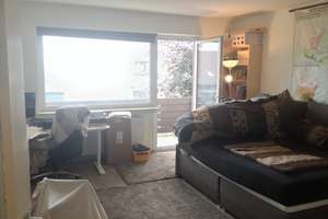 Südseitenbalkon, zentral, sehr ruhiges 1 Zimmer Ap.