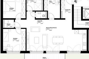 Penthouse Wohnung mit großem Balkon und Aussicht, Parkett, Fußbodenheizung, Aufzug – Schöne Aussicht 27, 42369 Ronsdorf, Wuppertal – Vorschaubild 25