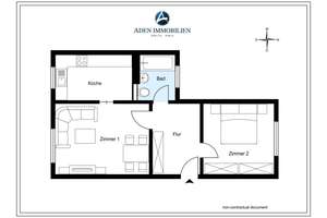 2-Zimmer-Wohnung mit idealem Grundriss im beliebten Friedrichshain! – Stralauer Allee 22B, 10245 Friedrichshain, Berlin – Vorschaubild 2