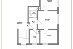 3 Zimmer-Wohnung als Kapitalanlage oder zur Eigennutzung in der Augsburger Innenstadt! – Die vollständige Adresse der Immobilie erhältst du vom Anbieter., 86152 Bleich und Pfärrle, Augsburg – Vorschaubild 3