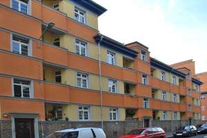 Zum selber Malern: 2-Raum-Wohnung mit Balkon und Bad mit Dusche