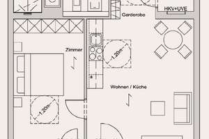 Endlich Zuhause: individuelles 2-Zimmer-Appartment im Erstbezug – Atriumstraße 5, 4315 Neustadt-Neuschönefeld, Leipzig – Vorschaubild 7