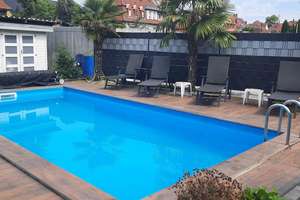 Großzügiger teilrenov. Altbau, EBK, 5 KFZ-Stellpl. -beheizbarem Pool- in grüner Lage in Bottrop-Boy – Im Dorbusch 3, 46240 Boy, Bottrop – Vorschaubild 5