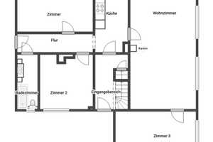 Einfamilienhaus mit 2 möglichen WE, Garten und 2 Carportstellplätzen in Natendorf – Uelzen (Kreis) – Vorschaubild 17