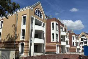 Wohnen am Wasser: Barrierefreie Neubauwohnung im Erdgeschoss! 93m² mit Balkon! Erstbezug!