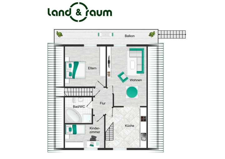 Grundriss Dachgeschoss