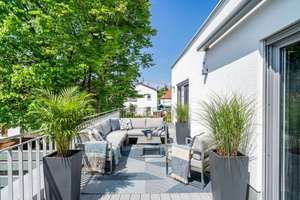 Cooles Designer-Einfamilienhaus im Bauhausstil mit Garten, zwei Dachterrassen und privatem Spa – Die vollständige Adresse der Immobilie erhältst du vom Anbieter., 80997 Allach, München – Vorschaubild 24