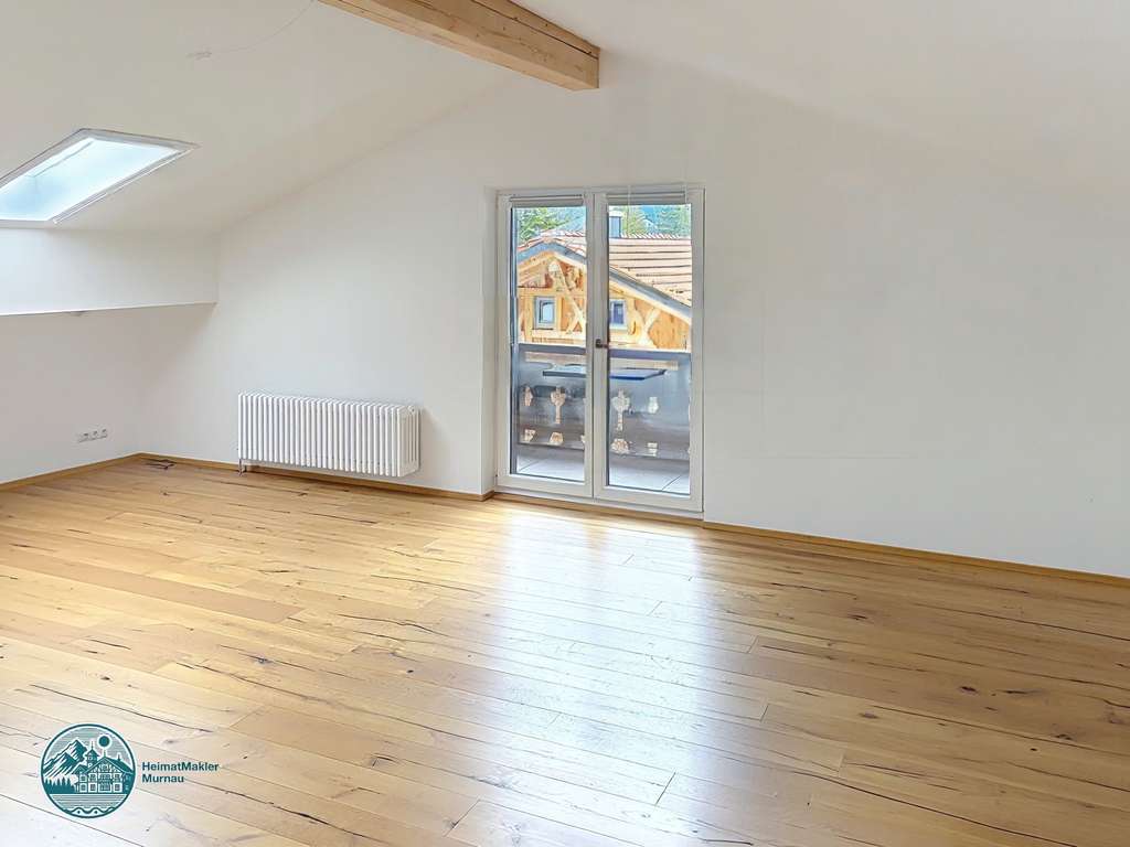 Immobilie in Oberau - Vermietete Dachgeschosswohnung mit 2 Balkonen und ca. 105 m² in Oberau - Bild 1