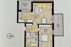 Exklusive Neubau-Dachgeschosswohnung mit großzügigem Balkon und Dachterrasse – Puppenweg 4, 81739 Waldperlach, München – Vorschaubild 11