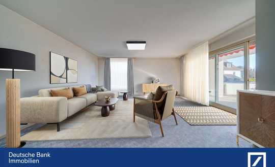 Großzügige Terrassenwohnung unweit vom Bodensee - gestalten Sie Ihr neues Zuhause!