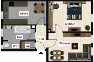 Renovierte Altbauwohnung mit Einbauküche im Herzen Gostenhofs!  – Nürnberg – Vorschaubild 5