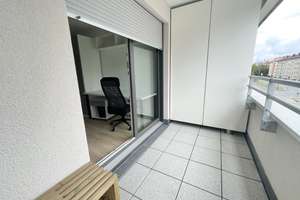 N-Johannis ! Möblierte 1-ZW, 20 m², großer Balkon, 2.OG mit Aufzug – Die vollständige Adresse der Immobilie erhältst du vom Anbieter., 90419 Westfriedhof, Nürnberg – Vorschaubild 4