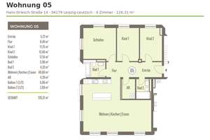 ERSTBEZUG | NEUBAU | 4-Zimmer-Wohnungen + Balkon & Aufzug | Villenviertel Leutzsch, direkt am Auwald – Hans-Driesch-Straße 14, 4179 Leutzsch, Leipzig – Vorschaubild 5