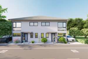 Meerbusch-Nierst: Neubau/Erstbezug Doppelhaushälfte mit Blick ins Grüne – Die vollständige Adresse der Immobilie erhältst du vom Anbieter., 40668 Meerbusch – Vorschaubild 2