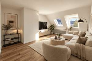 Oberkassel: Erstbezug nach Sanierung - lichtverwöhnte 2-Zimmer-Wohnung mit Balkon und Einbauküche! – 40545 Oberkassel, Düsseldorf – Vorschaubild 1
