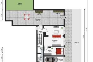 Wohnhaus mit Nebengelass im Herzen von Neukloster zu verkaufen – Kussiner Straße 1a, 23992 Neukloster – Vorschaubild 19