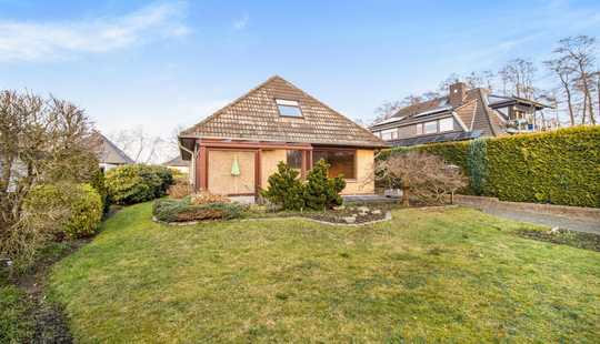 Bild von Bremen-Huchting: Freistehendes Einfamilienhaus mit viel Platz direkt am Park Links der Weser