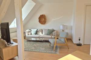 Möblierte Designerwohnung über den Dächern Karlsruhes